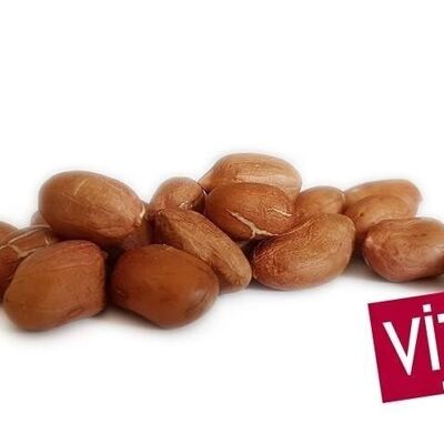 DRIED FRUITS / Raw Shelled Peanut with Skin - CHINA - 25 kg - Organic* (*Certified Organic by FR-BIO-10)