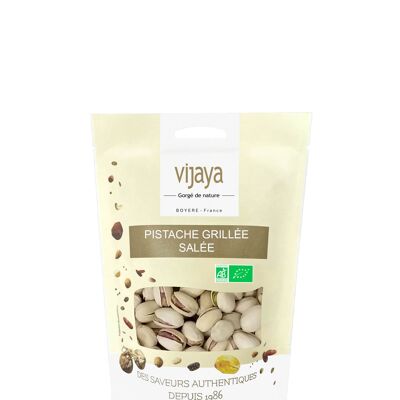 DRIED FRUITS / Salted Grilled Pistachio Shell - SPAIN - 250 g - Organic* (*Certified Organic by FR-BIO-10)