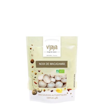 DRIED FRUITS / Macadamia Nuts - Whole - KENYA - 125g - Organic* (*Certified Organic by FR-BIO-10)