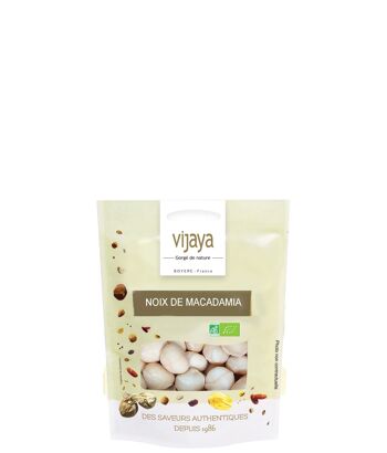 FRUITS SECS / Noix de Macadamia - Entières - KENYA - 125g - Bio* (*Certifié Bio par FR-BIO-10)