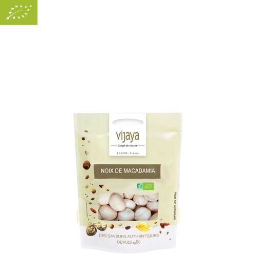 FRUITS SECS / Noix de Macadamia - Entières - KENYA - 125g - Bio* (*Certifié Bio par FR-BIO-10)