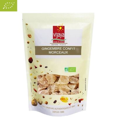 Zenzero candito - Pezzi - CINA - 1 Kg - Biologico* e Commercio Equo e Solidale