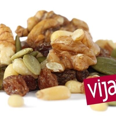 DRIED FRUITS / Mix for Salads (Grapes, Pine Nuts, Squash, Walnuts) - 5 Kg - Organic* (*Certified Organic by FR-BIO-10)