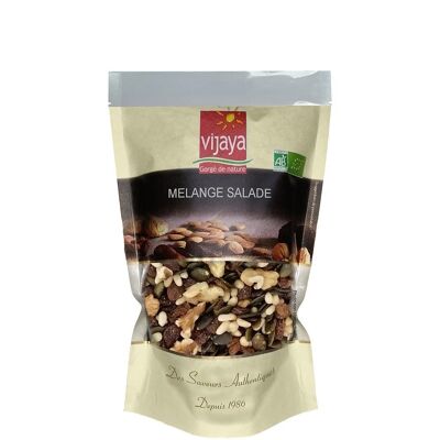 DRIED FRUITS / Mix for Salads (Grapes, Pine Nuts, Squash, Walnuts) - 500g - Organic* (*Certified Organic by FR-BIO-10)