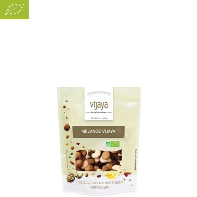 GETROCKNETE FRÜCHTE / VIJAYA-Mix (Traube, Haselnuss, Cashew, Mandel) - 125 g - Bio* (*Bio-zertifiziert durch FR-BIO-10)