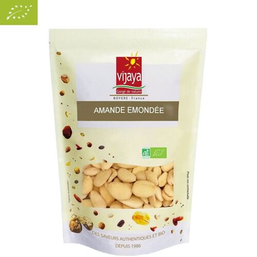 FRUITS SECS / Amande Emondée - ESPAGNE - 1 kg - Bio* (*Certifié Bio par FR-BIO-10)