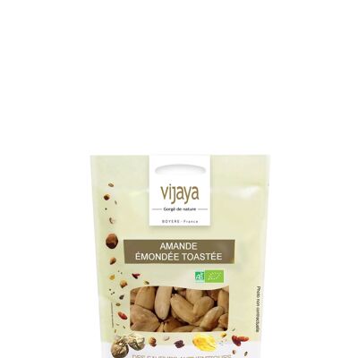 DRIED FRUITS / Blanched Toasted Almond - SPAIN - 11/14 mm - 125g - Organic* (*Certified Organic by FR-BIO-10)