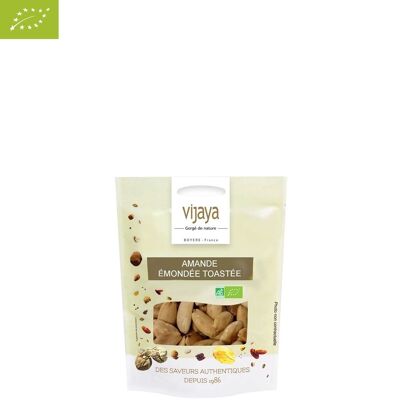 DRIED FRUITS / Blanched Toasted Almond - SPAIN - 11/14 mm - 125g - Organic* (*Certified Organic by FR-BIO-10)