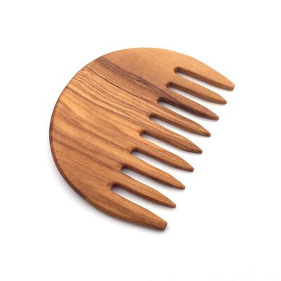 Comb Afro comb made of olive wood
