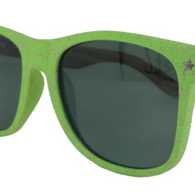 Sunglasses way – straw bio – green