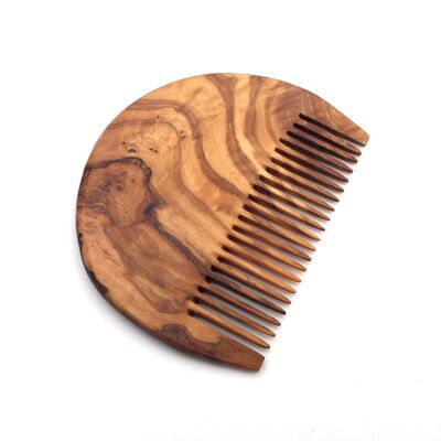 Comb Rounded in olive wood