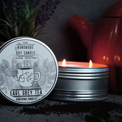 Earl Grey Tea Scented Candle (VG) - Regular (145g - 12hr Burn Time)
