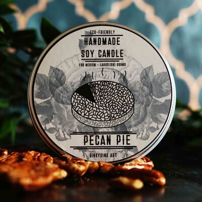 Pecan Pie Scented Candle - XS Sample (75g - 6hr Burn Time)