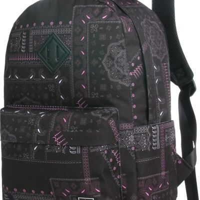 YLX Finch Backpack - Zwart/Roze-BGP