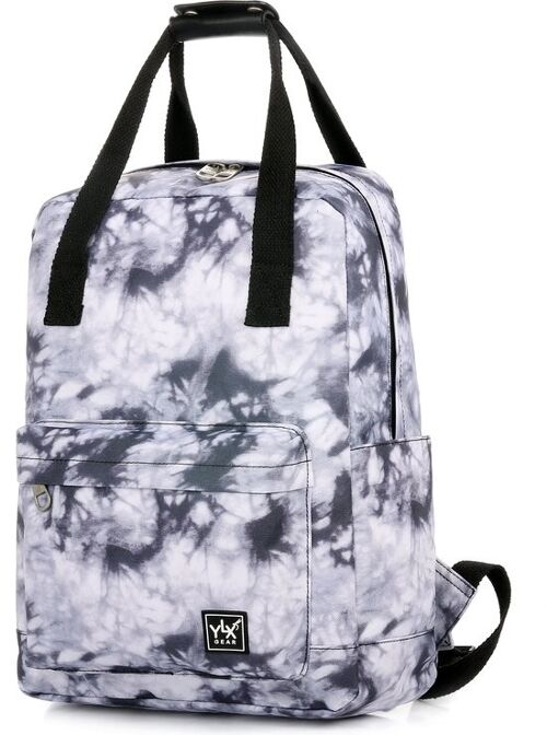 YLX Aspen Backpack - Tie Dye Black/White-TDBL