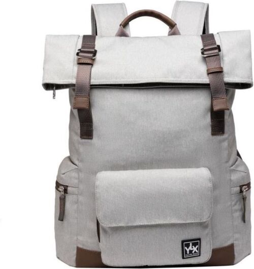 YLX Original Backpack 2.0 - Grey/Brown-G1