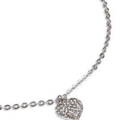 Collana Cuore Glitter-90959-02