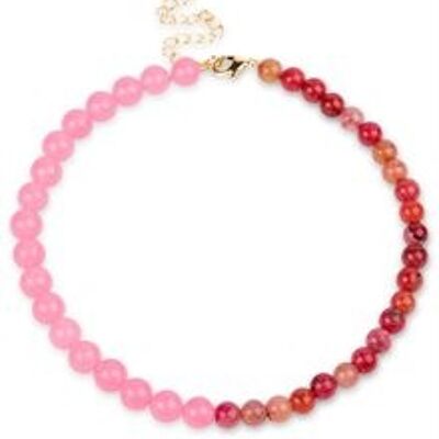 Gemstone Necklace-84054-12