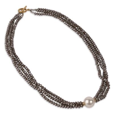 Collana di perle scintillanti -90957-03