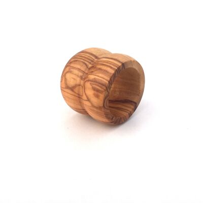 Olive wood napkin ring