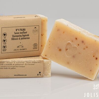 PALMA soap normal skin - Organic Hibiscus France