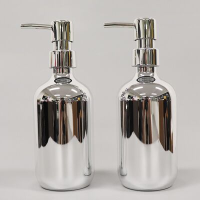 Luxurious Silver PET Bottle