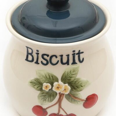 Boîte à biscuits avec couvercle hermétique