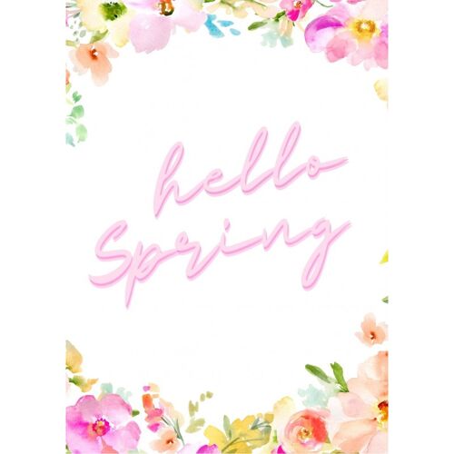 Hello Spring | Kaart Fripperies