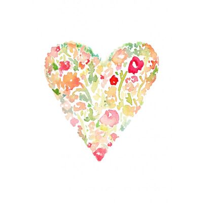 Flower heart | Map Fripperies