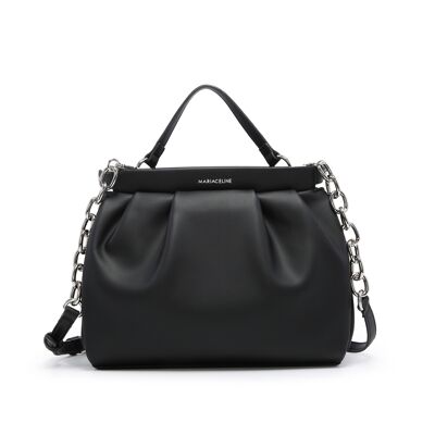 Sveva small tote bag black