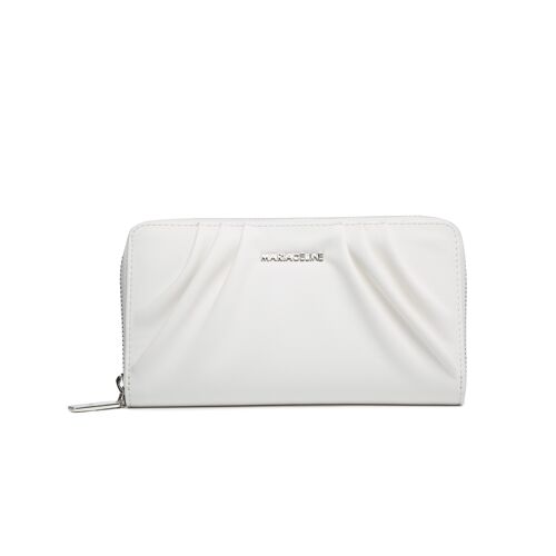 Sveva big wallet white