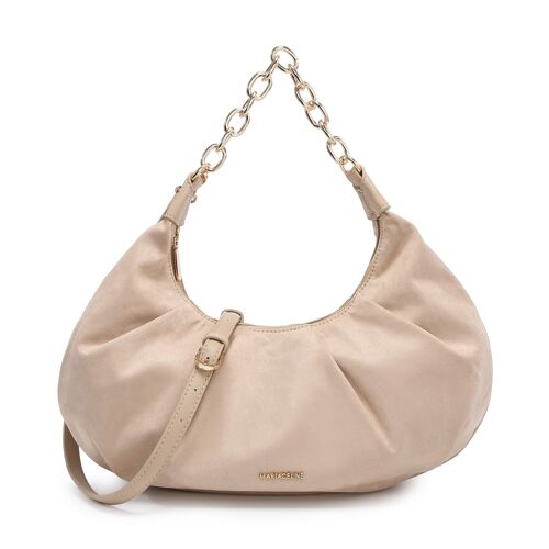 Tessa hobo bag sand