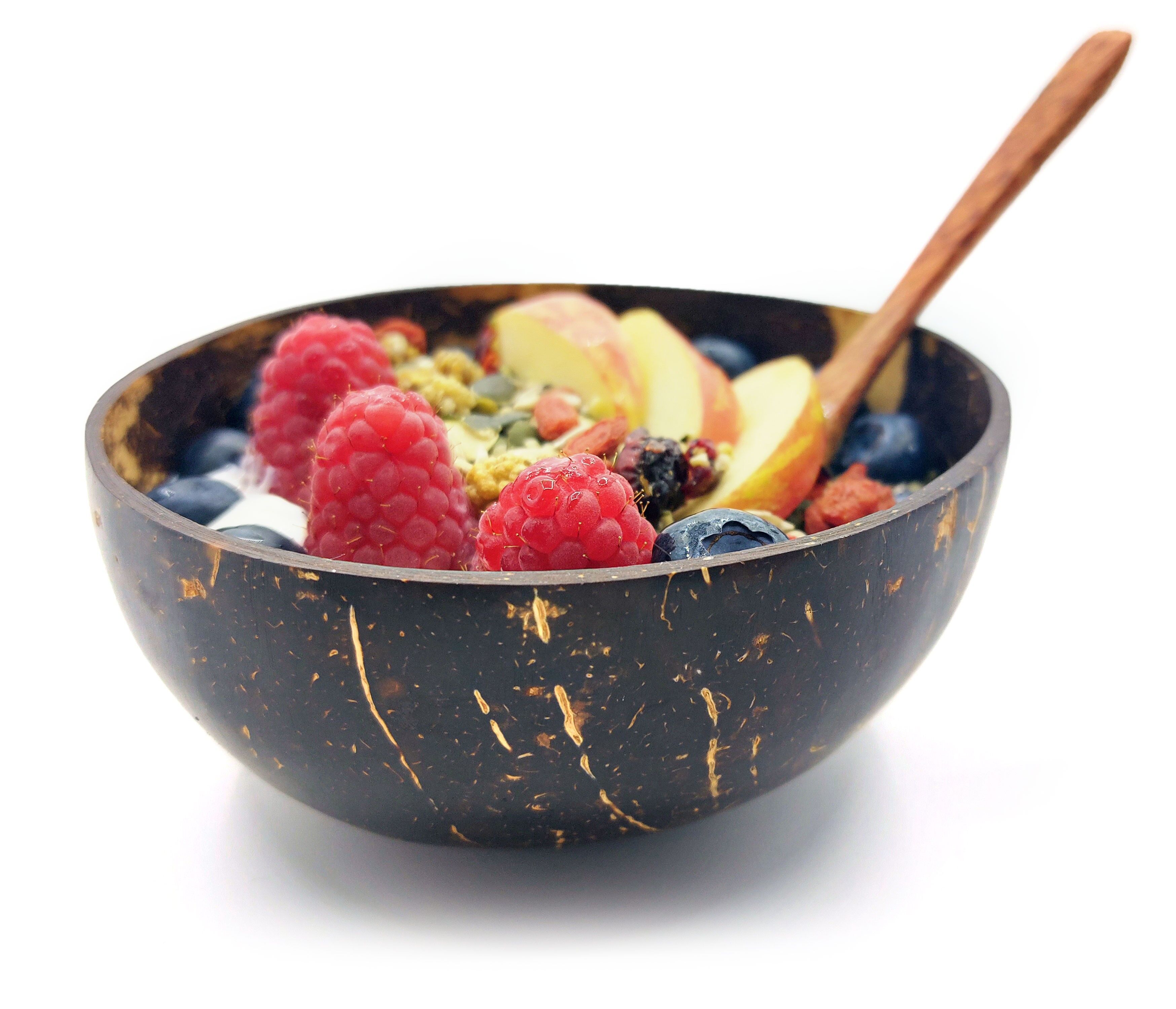 COCONUT BOWL & spoon | BOL DE COCO & Cuillere