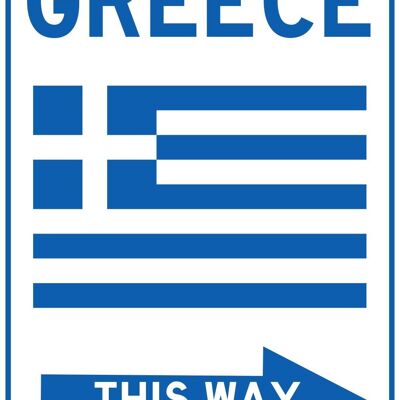 Sign: Greece - this way