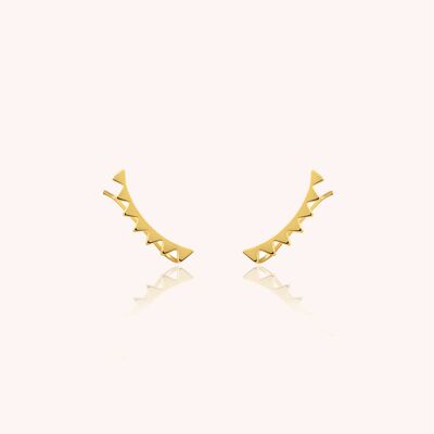 Pendientes BRAVE oro