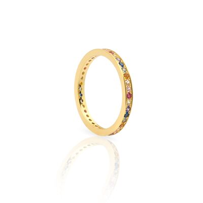 Anillo EWE oro