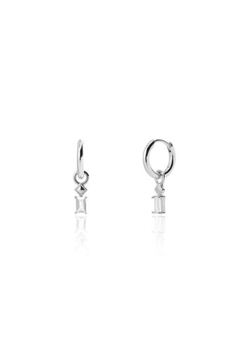 Boucles d'oreilles argent ASTRID 1