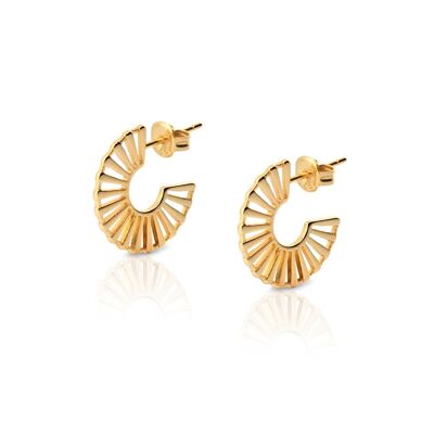 Pendientes NORIA oro