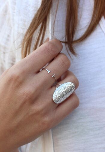 Bague en argent BOHO 3