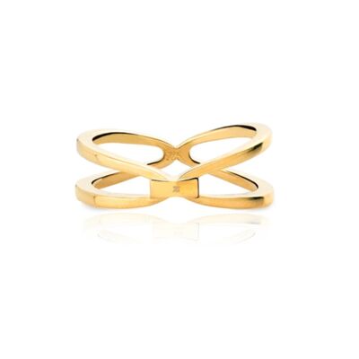 Anillo X ring oro