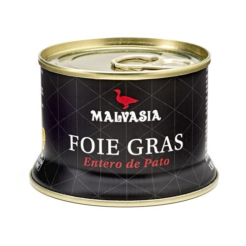 Whole Foie Gras Malvasía  easty-to-open can 130 g