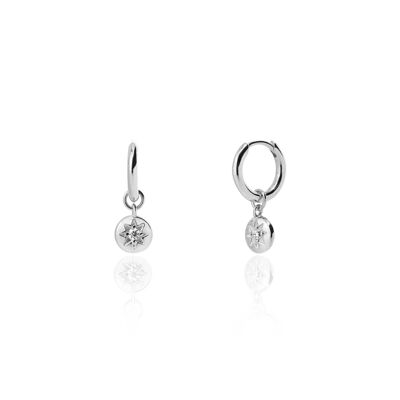 Pendientes SAVAGE plata