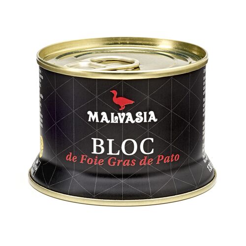 Bloc of Foie Gras Malvasía easy-to-open can 130 g