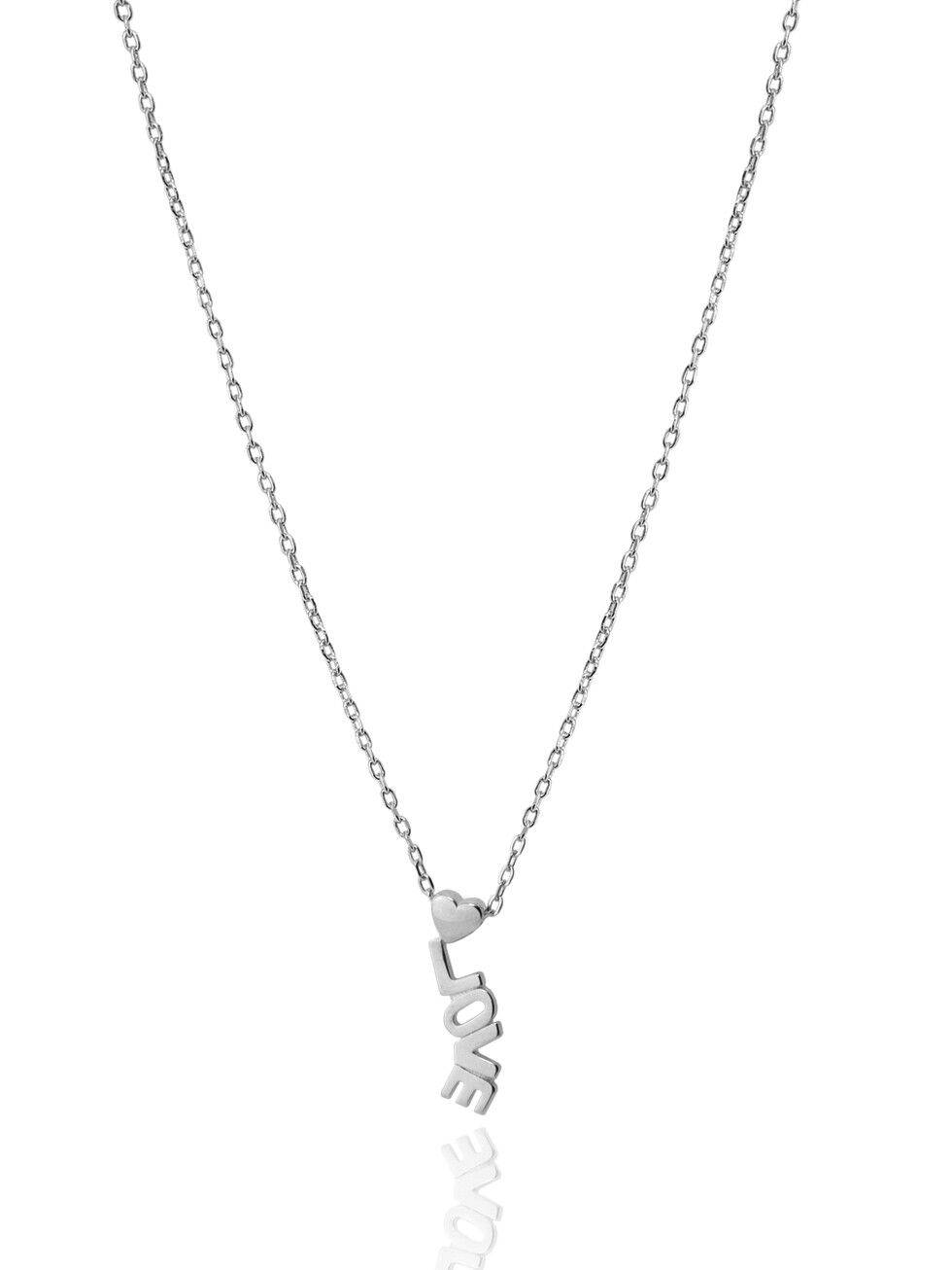 Collana LOVE SLV. Argento sterling.
