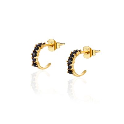 Pendientes BLACK CIRCUS oro