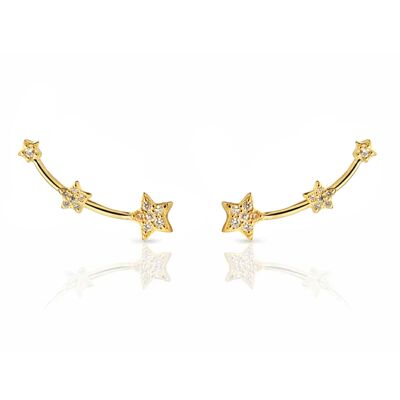 Pendientes STELLA CZ oro