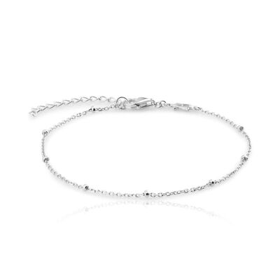 Pulsera mini BOLITAS plata