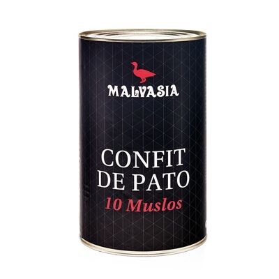 Anatra Confit Coscia Malvasia, lattina tonda 10 unità