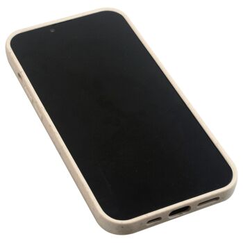 Coque Biodégradable iPhone 13 Beige 5