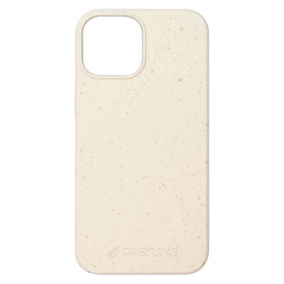 Cover iPhone 13 Mini Biodegradabile Beige